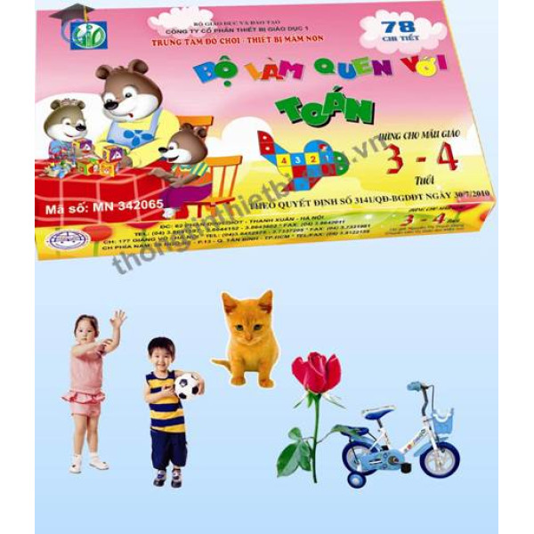 Bộ làm quen với toán 